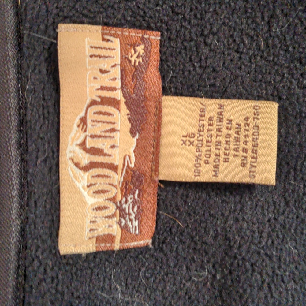 WOOD LAND TRAIL Fleece Vest- XXL - Picture 4 of 6